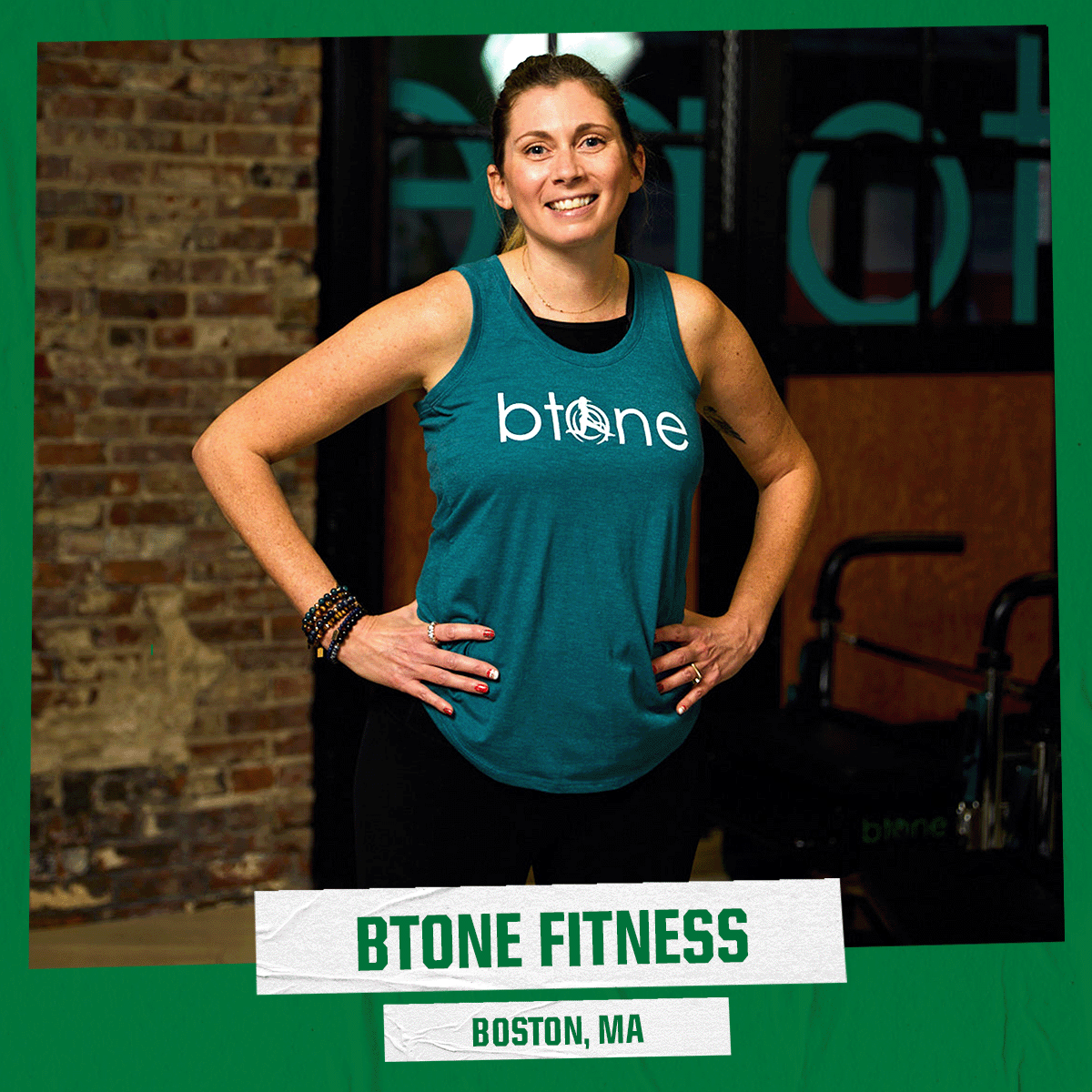 Are the <a href="/celtics/">Boston Celtics</a> inspiring you to GET 👏 IN 👏 SHAPE? If so, check out <a href="/btonefitness/">btone fitness</a> - a unique workout studio (with 13 Boston-area locations!) owned by Jody Merrill. #BleedGreen #AllAbout18