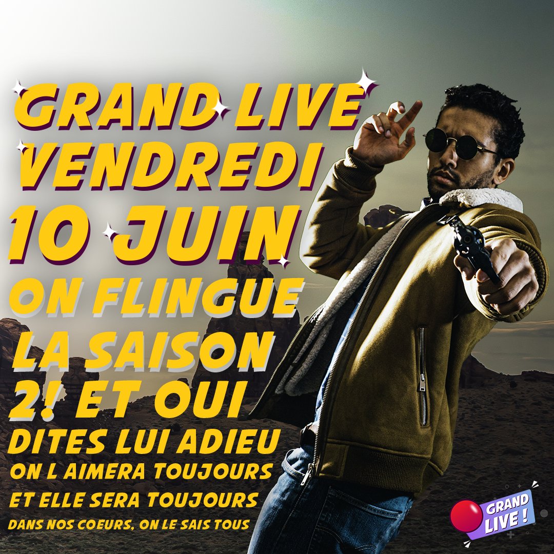 PlaneteAstral's tweet image. [Grand Live🌌] On se donne rendez-vous vendredi pour un Grand Live très spécial ! Et oui, vous le voyez, on va tuer la saison 2 pour mieux profiter de la saison 3 ! 🤯

✨ Pleins de surprises vous attendent ce vendredi ! ✨

#PlaneteAstral #Twitch #Stream