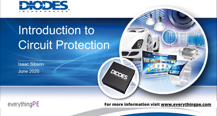 everything_PE_'s tweet image. Webinar explaining the essential elements of protection devices and also the several types of devices and circuits, including TVS, OVP, OCP and RPP.

Learn more: ow.ly/4Kec50JslfX

@DiodesInc
#webinar #circuitprotection #protectiondevices #TVS #OVP #OCP #RPP