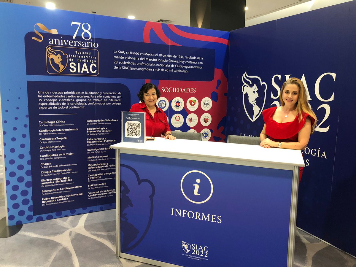 SIAC (@siac_cardio) on Twitter photo #SIAC22 Los participantes pueden conocer más sobre nuestra historia y actividades en nuestro Stand!
<a href="/aracelilm/">ARACELI DELGADO</a> <a href="/AnaGMuneraE/">Ana G. Múnera Echeverri</a> <a href="/SIAComunidad/">SIAComunidad</a> 👏👏 #SIAC22 Los participantes pueden conocer más sobre nuestra historia y actividades en nuestro Stand!
<a href="/aracelilm/">ARACELI DELGADO</a> <a href="/AnaGMuneraE/">Ana G. Múnera Echeverri</a> <a href="/SIAComunidad/">SIAComunidad</a> 👏👏