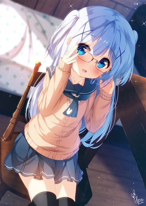 チノちゃんばかり描いてます・・・!
 #ド直球に言いますがフォローしてください 