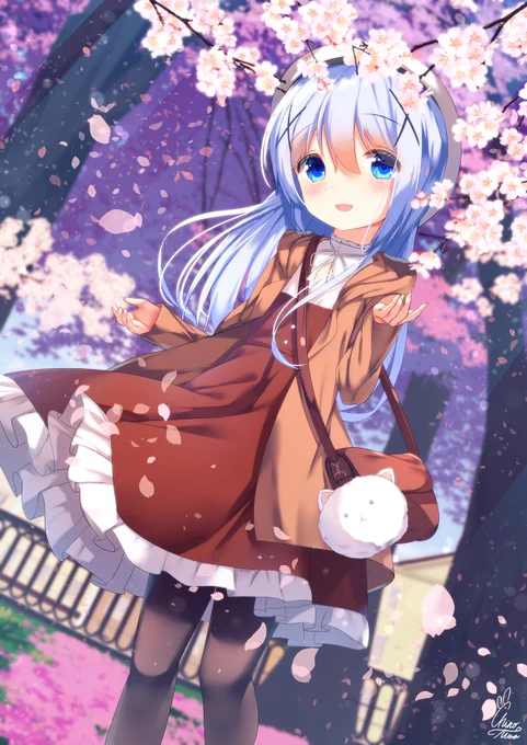 チノちゃんばかり描いてます・・・!
 #ド直球に言いますがフォローしてください 