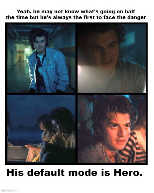 BrainstormMach1's tweet photo. #StrangerThings4 #strangerthingsmemes #steveharrington https://t.co/9hmgZ9j6kQ