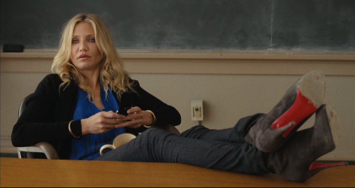 Cameron Diaz’s performance in Bad Teacher (2011) inspired an entire generation of students to pursue a career in education. https://t.co/pwcmIrwqFA