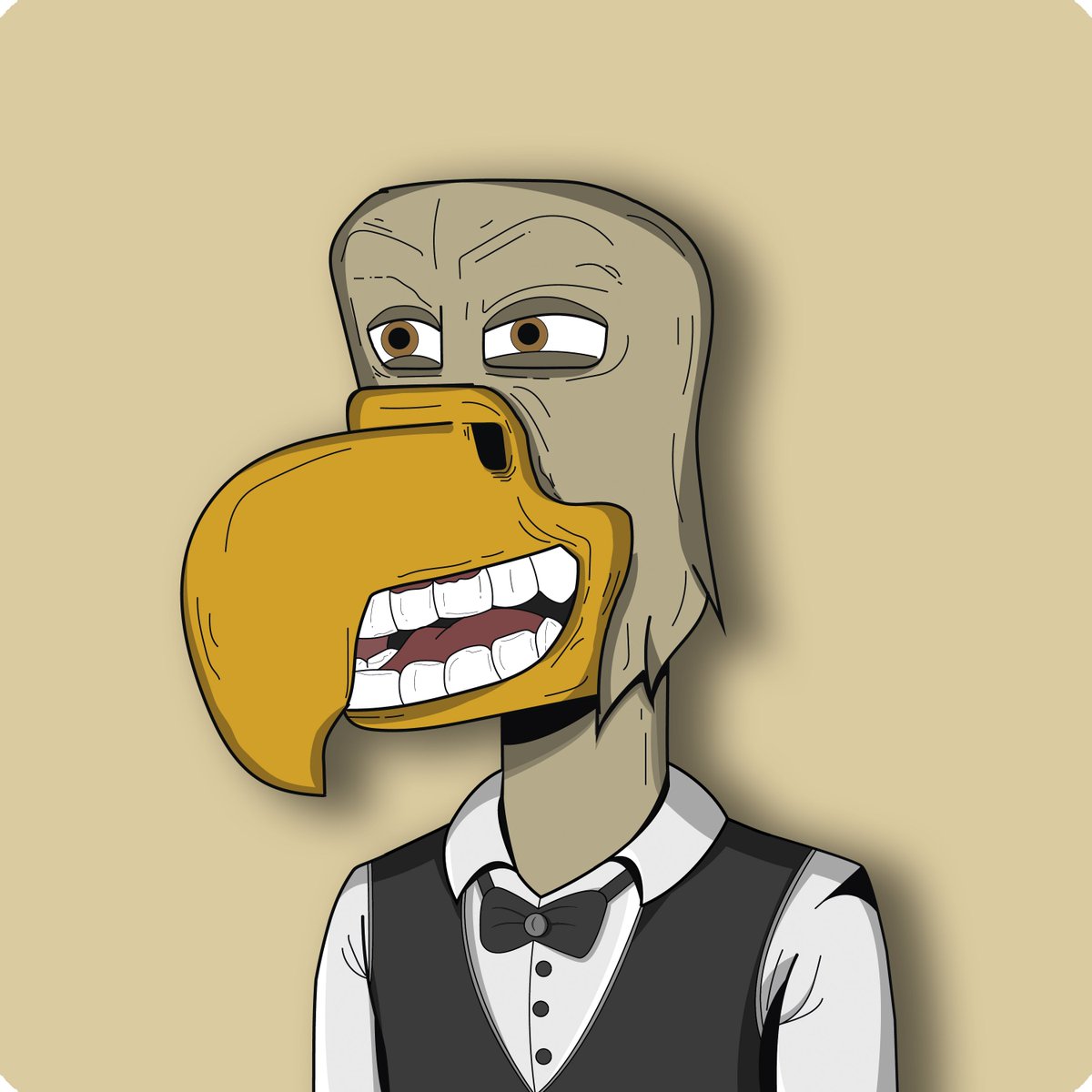 nftbcollections's tweet image. Mad Eagle Club #245 👔

"Unique digital collectibles that live on the Binance Smart Chain."

Creator: UranusNFTs

Owner: 0xfB309651eEB40C2CF1535bDA4A32E161907F0657

Exclusively on NFTb Marketplace.
nftb.io/item/966e8aba1…

#NFTCommunity #NFTs #NFTdrop #NFTcollections #Cryptoart