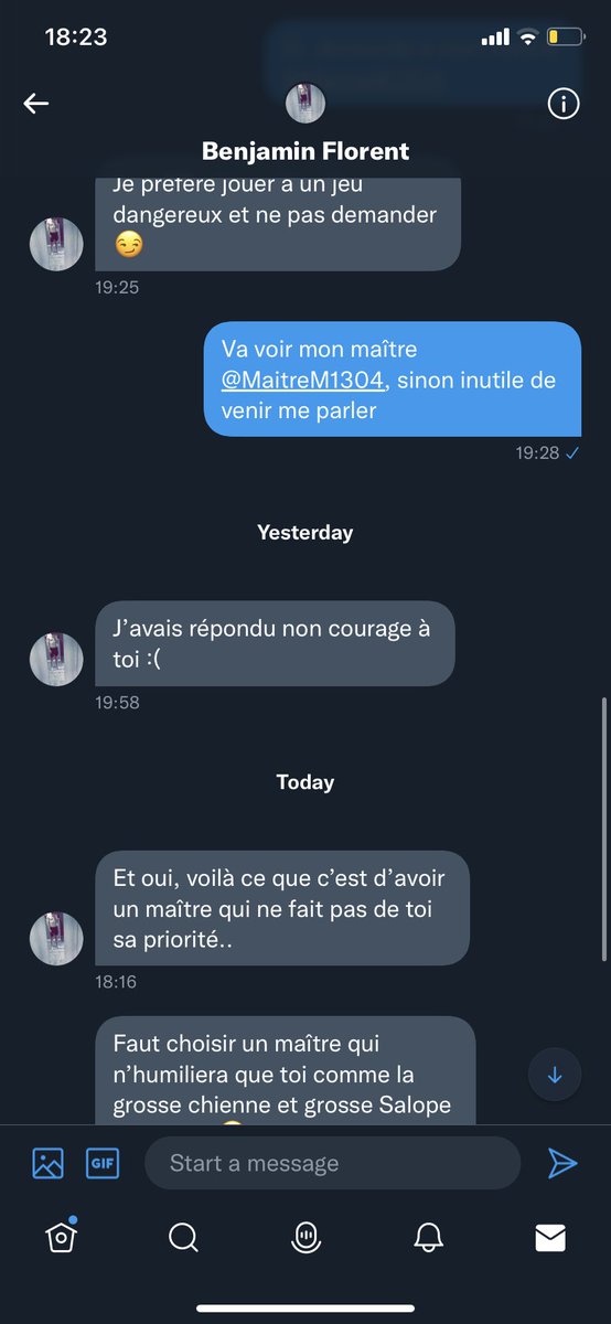 VideuseCouille's tweet photo. @Benjami54049843 crois qu’il va me voler a mon maître @MaitreM1304
Jamais ça n’arrivera, je serai fidèle à vis a mon maître, seul lui sais comment me dresser comme la chienne que je suis https://t.co/2U4utFwA7r