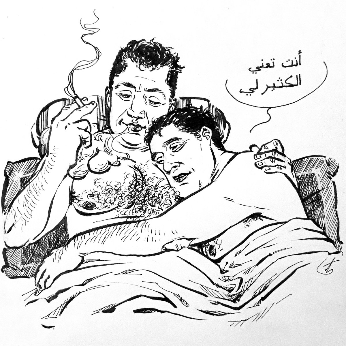 LostOpium's tweet photo. "You mean a lot to me." Oooh Salim if you knew better. Dar is happy to have his Lieutenant in his sheet but... his duties as husband and soldier are more important to him 😔 can't give it all to Salim. #houseofashes #darkpictureshouseofashes #salimothman #daralbasri #darim https://t.co/eaqQTtBVSj