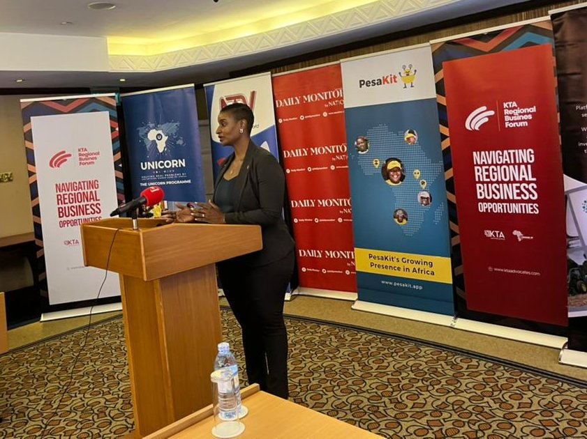 PesaKit_AI's tweet photo. We look forward to collaborating with all stakeholders to further innovation in the #inclusivefintech and #seamlessinteroperability of #mobilemoney payments across the region. A big thank you to @kta_law @asmahaney12 @xcenneth for a job well done! 
#KTARegionalBizForum #PesaKit https://t.co/FTaRjUThmT