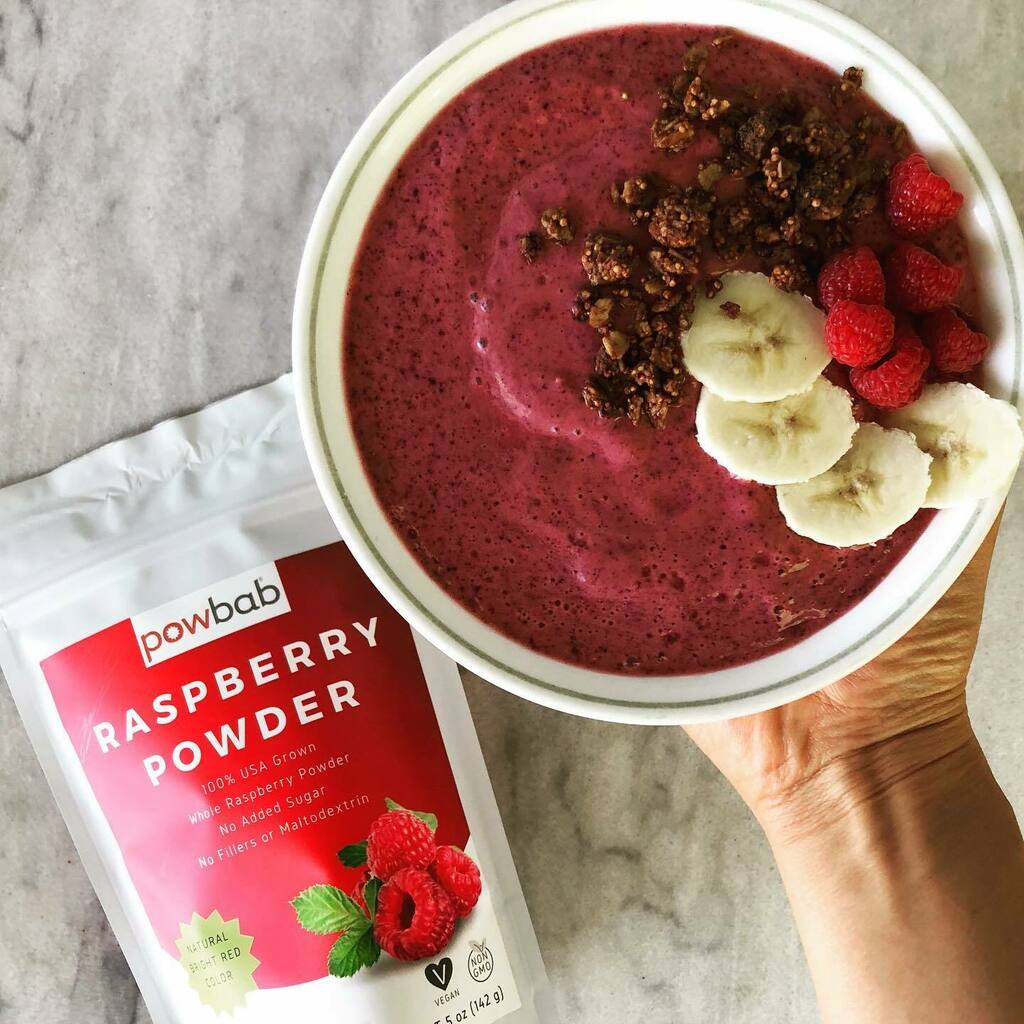 Make your own raspberry themed anything - smoothies, cakes, cookies, swirls 🍭, drinks…. Raspberry is very good for skin vibrance.  <a href="/powbab/">powbab</a> Raspberry Powder is 100% USA Grown Organic Raspberry with no maltodextrin, no sugar added or juice concentrate.… instagr.am/p/CejMTt_rY9n/