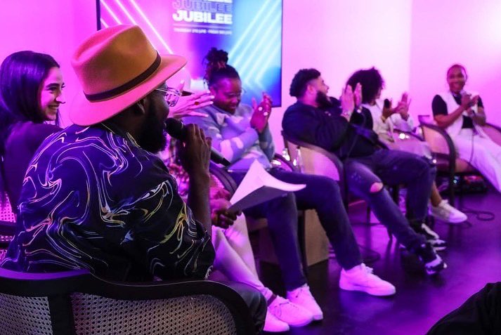 TurnUpBC's tweet photo. A massive thank you to everyone who attended every single one of our workshops and the panel evening ❤️

It was so great to see all your faces &amp; keep an eye out for things to come 👀

#CreativeJubilee #LottoGoodCauses 
#PlatinumJubilee #Celebrate2022 #LetsCreate #HackneyJubilee https://t.co/bPXwlx00QY