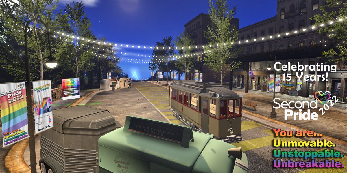 SecondLife's tweet photo. This week's spotlight is on @second_pridesl - a destination celebrating 15 years of service to the LGBTQ+ community in Second Life. Learn more from their chairman, Lee McKay.

Read his interview ➡️ https://t.co/JENkRQkRJi

#SecondLife #SecondLifeSpotlight #VirtualWorld #Metaverse https://t.co/7wPkE0OOgY