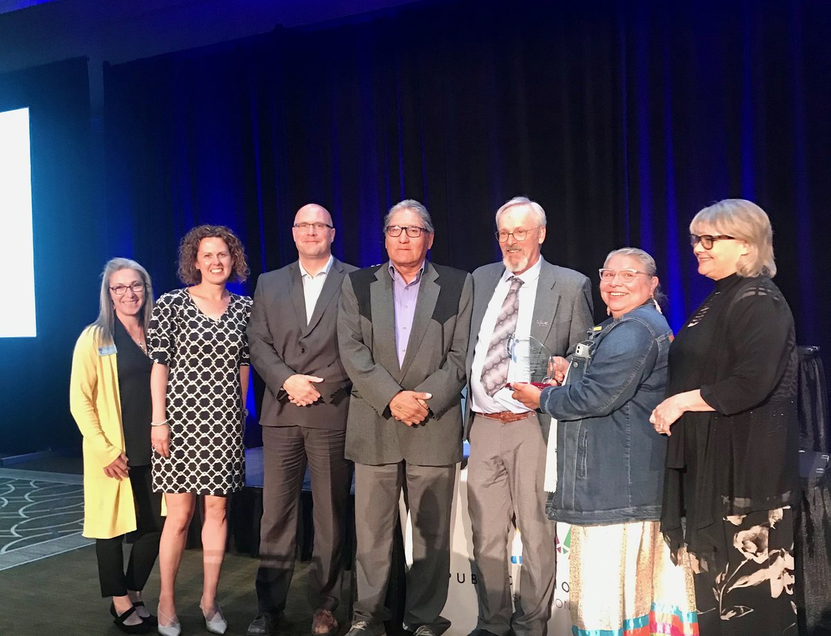 <a href="/WCPS72/">Wolf Creek Schools</a>'s Wisdom and Guidance Committee is honoured to receive <a href="/PublicSchoolsAB/">Public School Boards' Association of Alberta</a>'s Special Recognition Award for promoting &amp; advancing the calls to action of the Truth and Reconciliation Commission of Canada. Full story at: bit.ly/3QcwENi