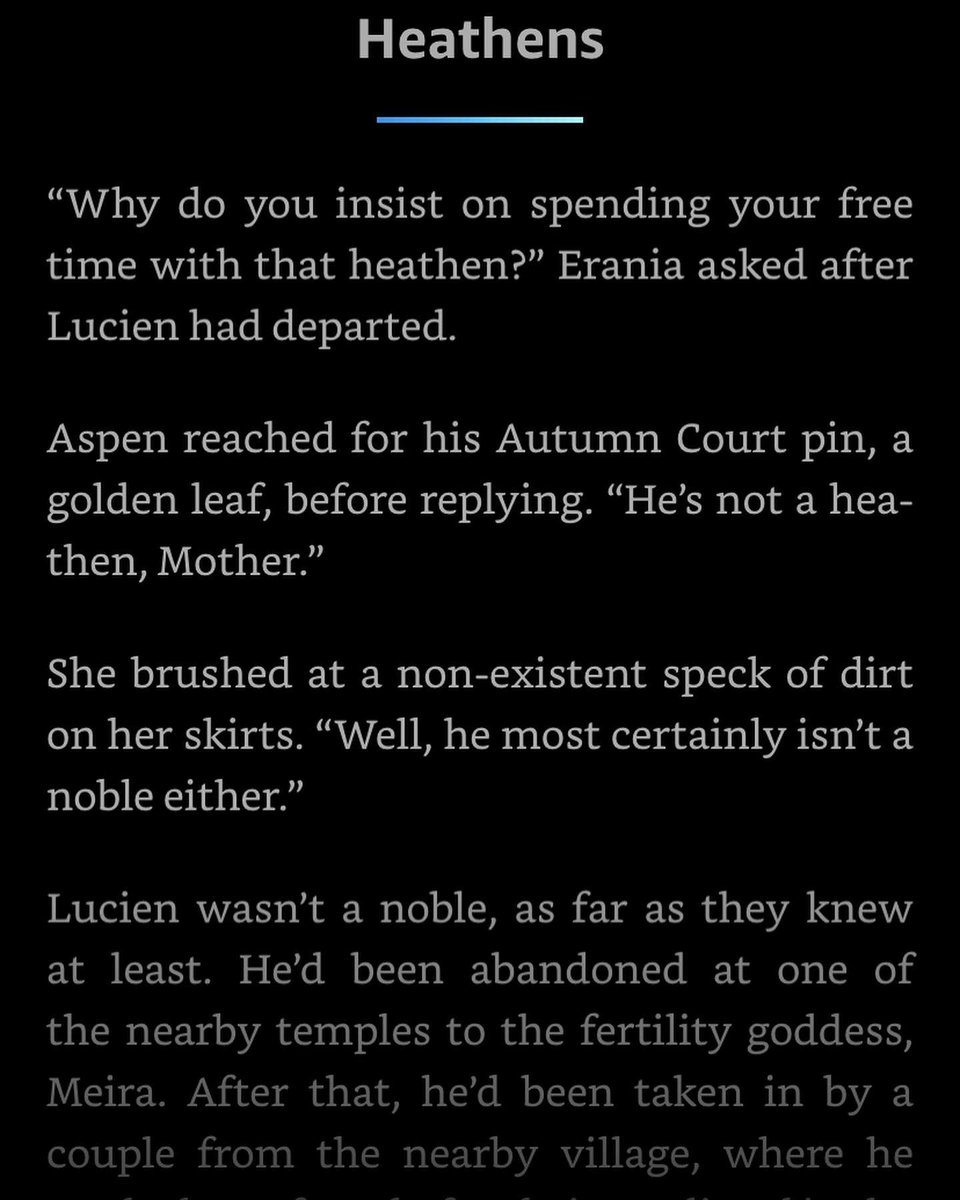 THE CURSE OF THE FAE has a new episode today! I’d love it if you could give it a read!

Sneak peek below!

amazon.com/kindle-vella/s…