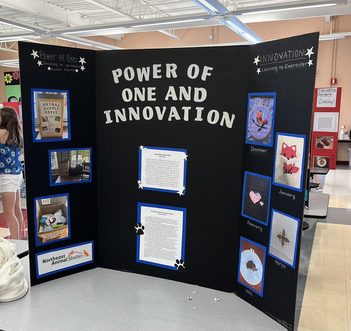 Great to see the 7th grade Power of One / Innovation project back up and running this year!