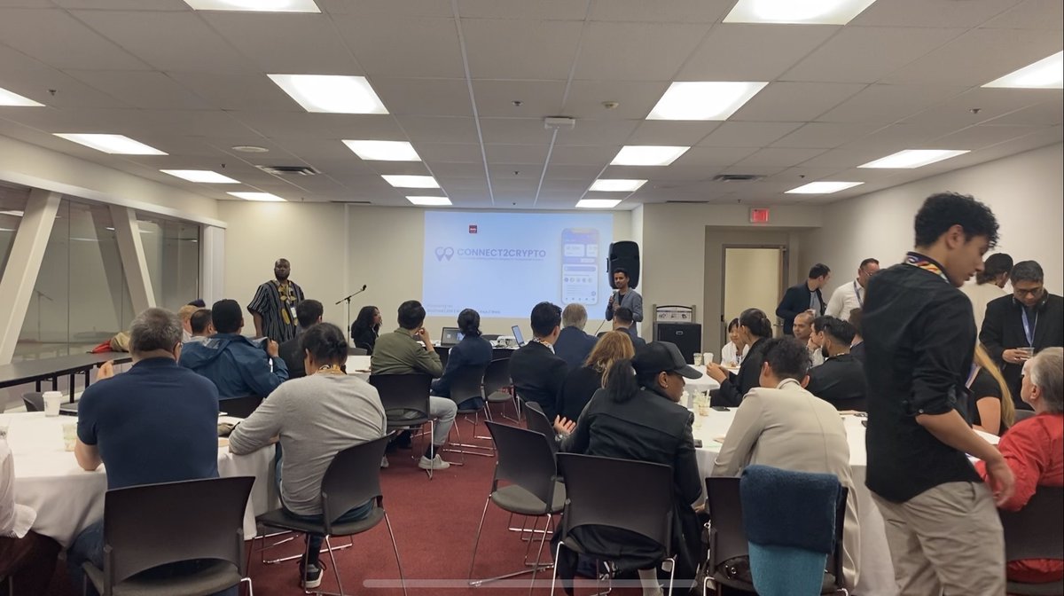 CONNECT2CRYPTO_'s tweet photo. 🚀 The @BitAngels Pitch Comp yesterday was an amazing experience! 

👏 Got to share the stage with some other incredible projects, hear from industry veterans, and share to the world our vision for C2C!

🙏 Thank you @TheBitcoinBay, @BitAngels, and @AIBCsummit for having us!! https://t.co/33s7ypaSnt