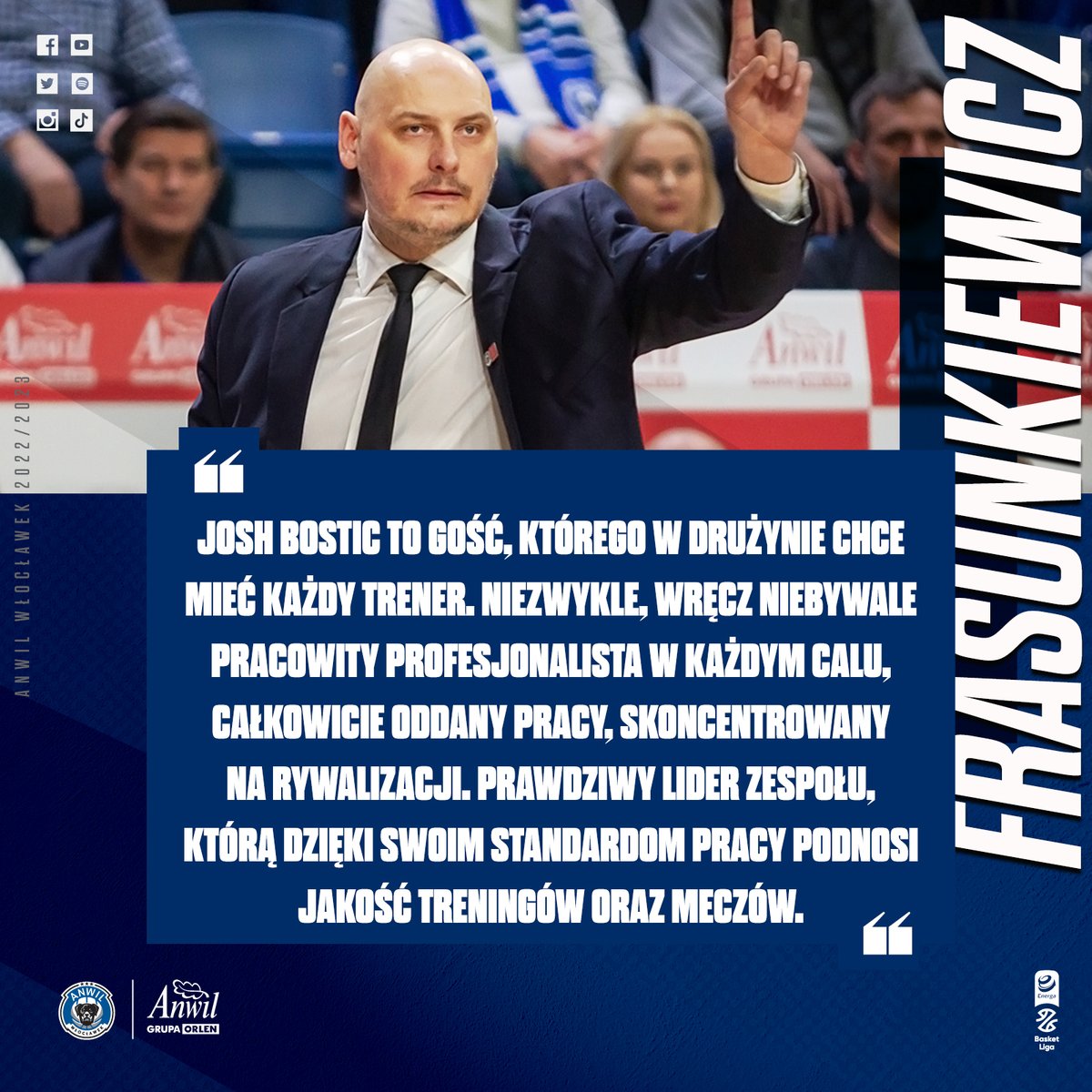 Anwil_official's tweet photo. 💬 trener Przemysław Frasunkiewicz
💬 @MrBoomBostic22
#BoomBostic
#plkpl @PLKpl https://t.co/vq058VzYCS