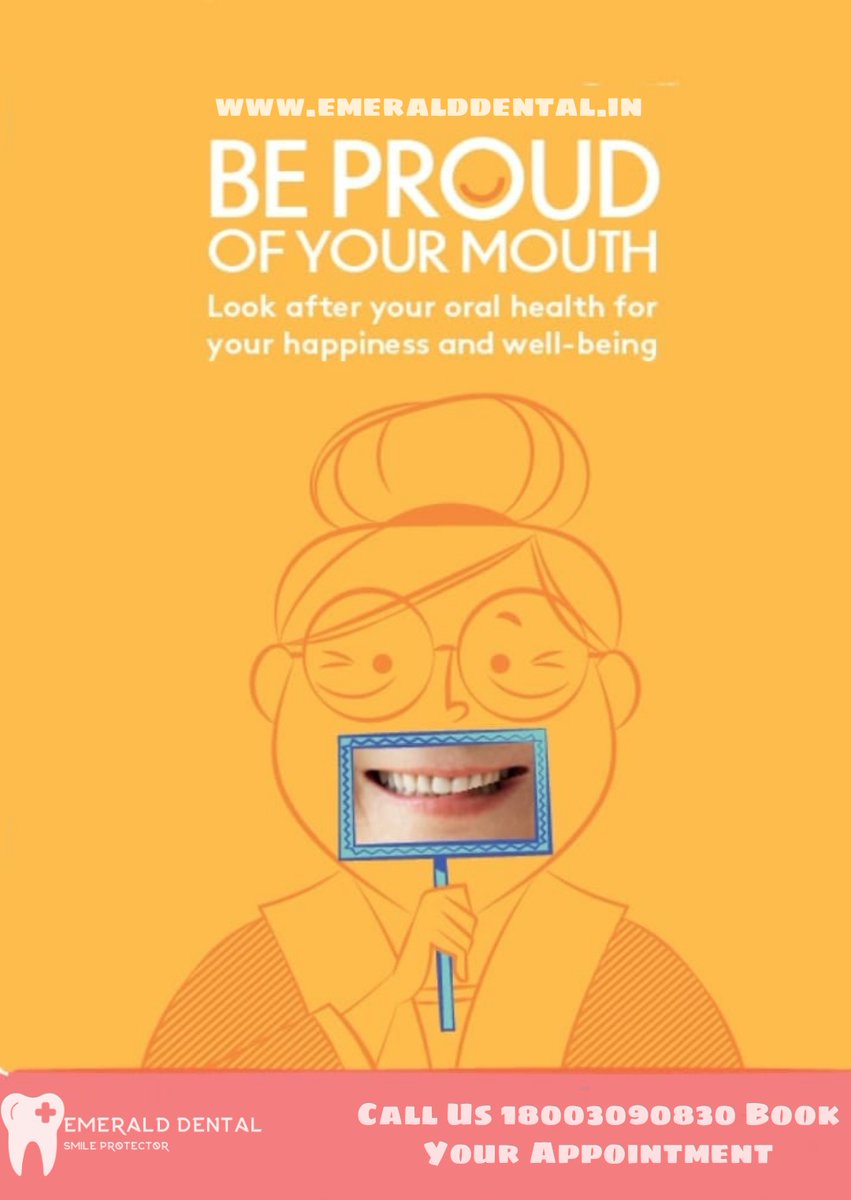 Emeralddental2's tweet photo. Be Proud Of Your Mouth Look After Your Oral Health For Your Happiness And Well- Being.

Call Us : 18003090830 | 6363495019 Book Your Appointment

https://t.co/kz3KsCpPnl
#EmeraldDental #Smileprotector #oralhealth #smiledesigning #orthodontics #Braces #rootcanaltreatment https://t.co/9N8rxairoh