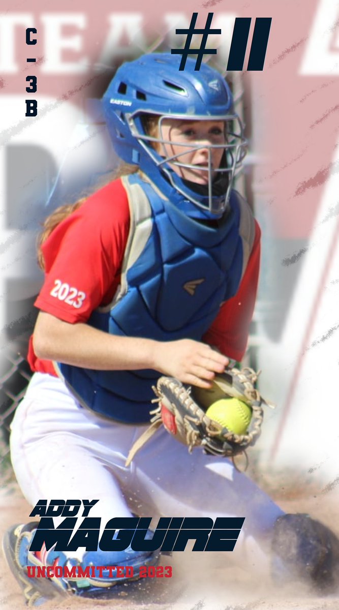 Our last week countdown with our final two players.  Samantha and Addy are two athletes who can play anywhere with big bats!  Both these girls are 2023s and are ready to get recruited.   #wallpaperwednesday #summersoftball