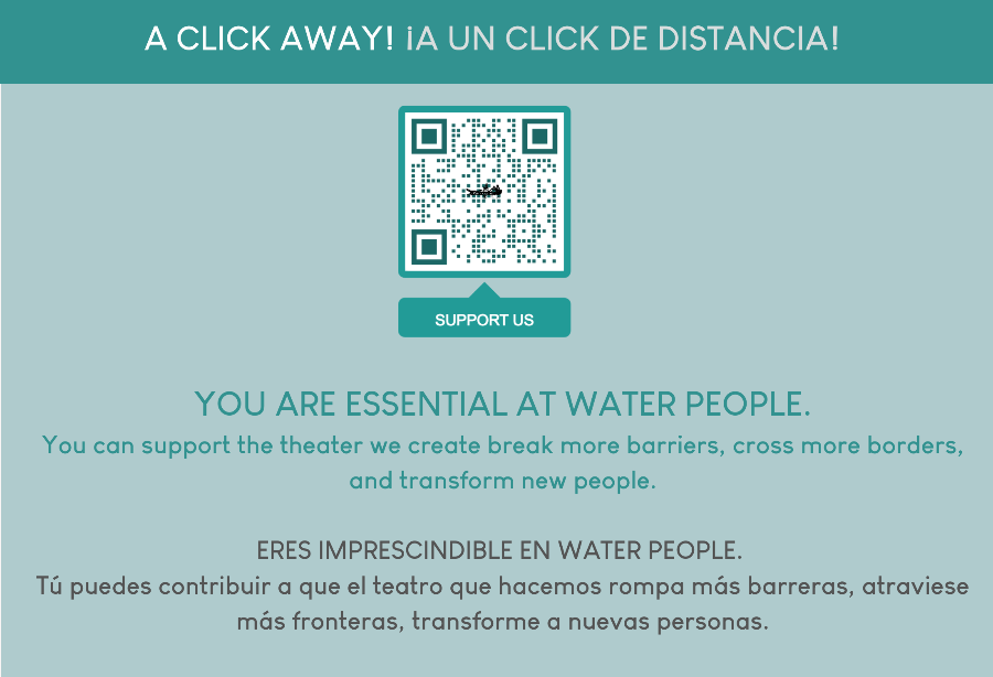 WebServerCheap's tweet photo. Nuestros principales objetivos están relacionados con la promoción de la inclusión, la equidad, la justicia y la integración de todas las culturas. 🎭

Creado y Dirigido por Iraida Tapias. 👩🏻
Haga clic aquí para boletos 👇🏻👇🏻
🔗 https://t.co/RZrdoMU808
teatro en línea
#waterpeople https://t.co/pBaMRsAPIP