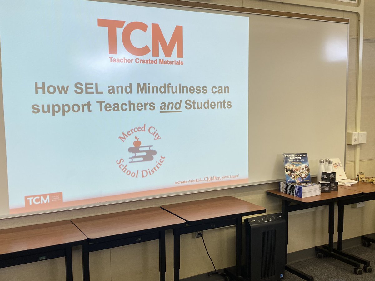 ddedekian's tweet photo. Thank you @MercedCitySD for having us today. Great day with @AllisonRoeser working with teachers on #SEL #MiniVersity. Allison is incredible! https://t.co/DVdZwrpmmy