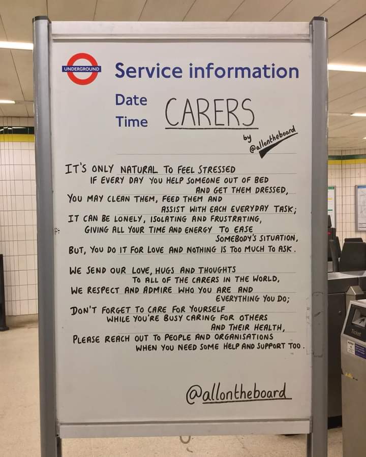 Onecommunitybl1's tweet photo. This week is Carers Week.
Thank you to all of the carers in the U.K. and all over the world. 

Please reach out to people and organisations when you need some help and support too.  

#CarersWeek #CarersWeek2022 #Carers https://t.co/nXeo4JMdYK