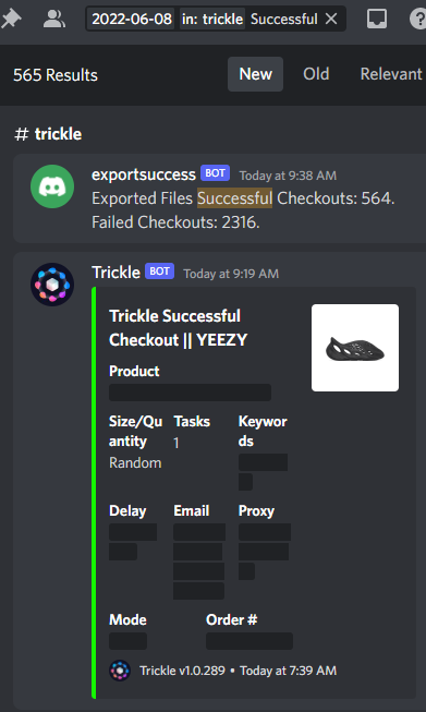 Thank you again @tricklebot @tricklesuccess @AquaProxiesIO @RedDirtProxies @HypeProxiesio @zhuproxies @aycdio Autosolve @PDXConnectACO ACO @TheBreezeSupply @BozosKitchenIO and @boomer_fnf