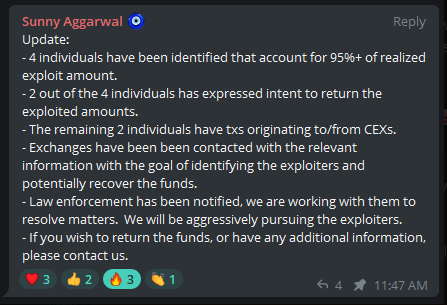 dsrvlabs_jiyun's tweet photo. Very impressive evasion maneuvering.
1. Find problems.
2. Quick Halt
3. Biz/Legal actions
4. Code patch &amp; review by many devs.
5. Resting for the test.
@osmosis @sunnya97 @dogemos @mattver5e $osmo
@gadikian @hwangjae_dsrv @heeheejin @rootwarp https://t.co/KHzEhhLwFz