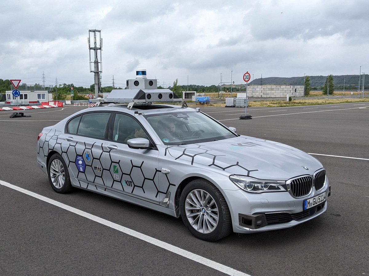 omersahintas_'s tweet photo. Have you ever taken a #driverless ride before? Register for the #joinIV22 demonstration day tomorrow and experience intersection crossing and overtaking at the backseat of our very own #autonomous vehicle, Joy!
@KITKarlsruhe @FZI_official #IEEE #IV2022 https://t.co/E1fpl70GZJ