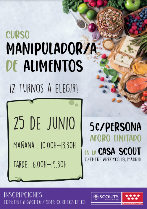 Desde la FME han lanzado este Curso de Manipulador/a de Alimentos. Encuentra toda la información en este enlace: ⬇️
drive.google.com/file/d/1-azk9Y…