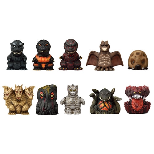 KaijuNewsOutlet's tweet photo. A new series of Godzilla finger puppets will be released from the Godzilla Store on June 15th for approximately $41. https://t.co/uDamUS1BVj
