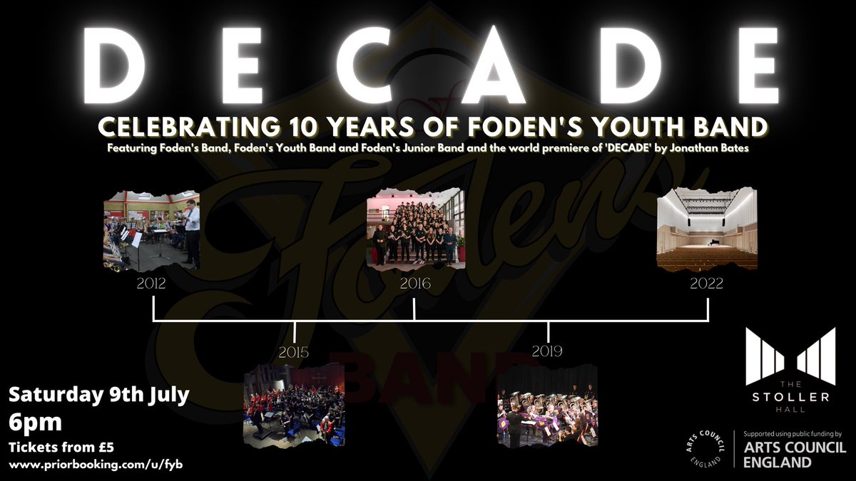 FODEN’S SET FOR 10th ANNIVERSARY OF YOUTH BAND

Tickets now on sale for a special concert featuring <a href="/fodensband/">Foden's Band</a> <a href="/FodensYouthBand/">Foden's Youth Band</a> &amp; <a href="/FodensJB/">Foden's Junior Band</a> 

Free ticket available to any former Youth Band member! 

Read the full story here: fodensband.co.uk/about/news/fod…