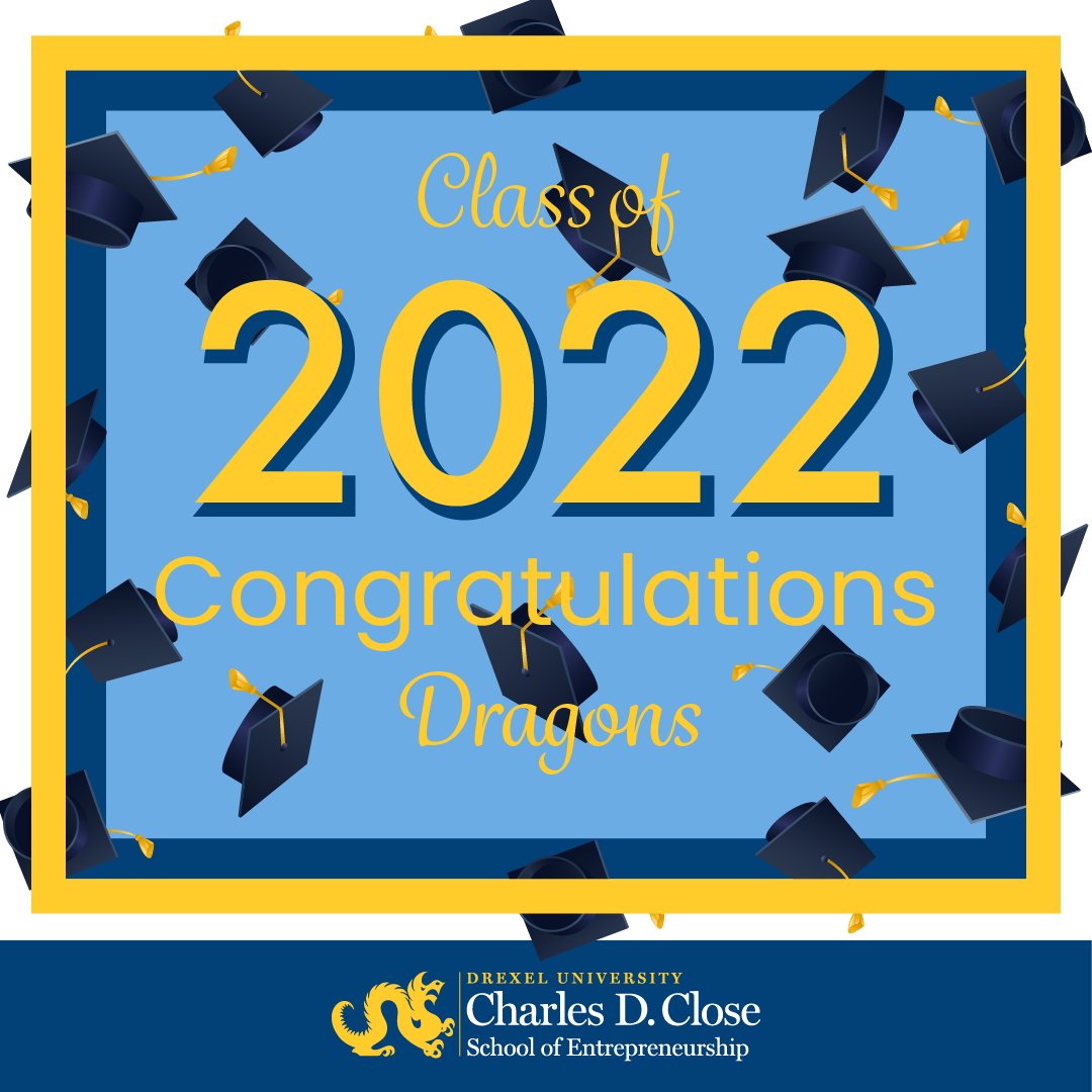 TheCloseSchool's tweet photo. Congratulations, graduates! We know your ambitions won’t stop here and we look forward to seeing what you will accomplish next! Dragons, it’s time to let the world hear you ROAR!!!
#DrexelDragons #Classof2022 #CloseSchool #Graduation https://t.co/xDsIYoMFSQ