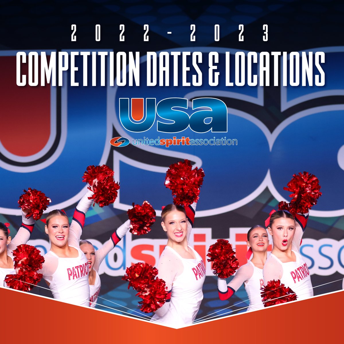 USADanceProgram's tweet image. 📣 ATTENTION - SAVE THE DATES! 📆 Competition dates and locations for 2022-2023 are now live! Click the link in our bio to check it out - and be on the look out later this summer for registration!