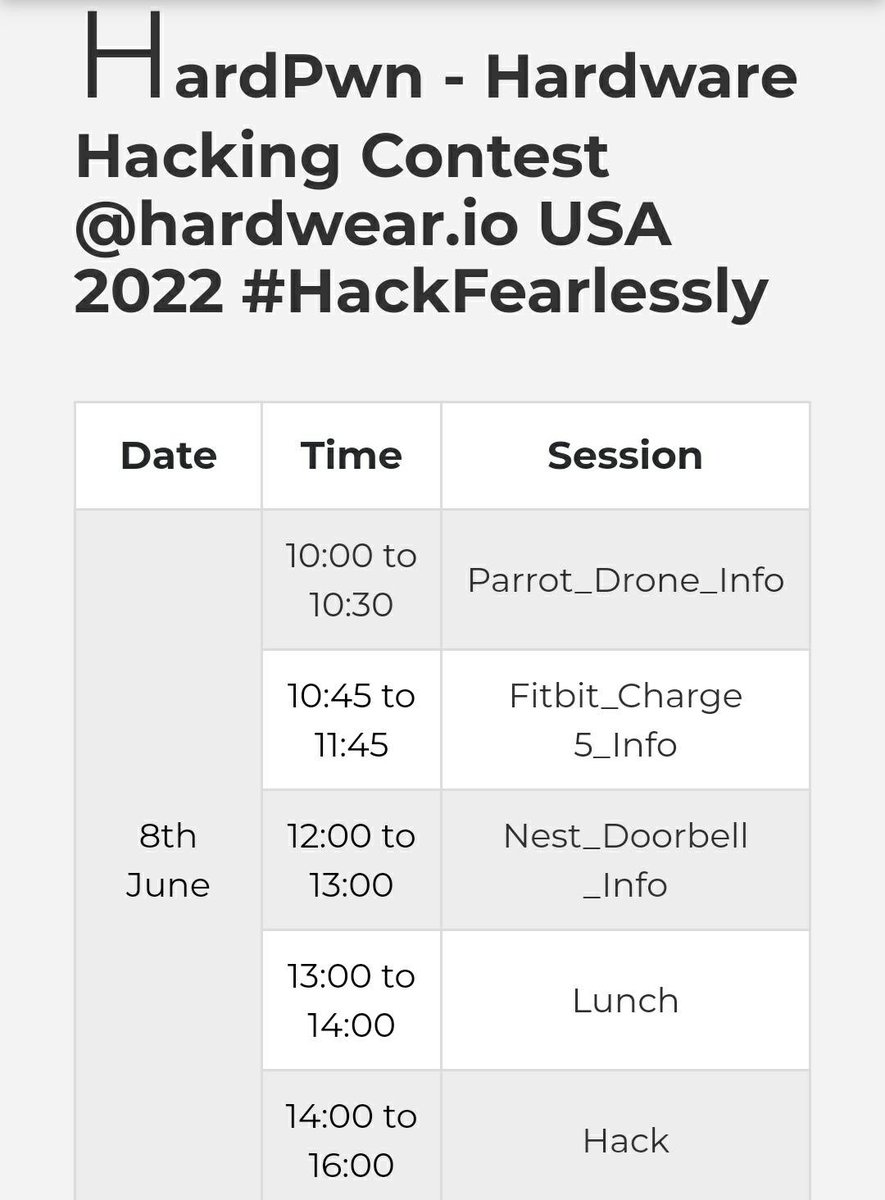 hardwear_io's tweet image. 👋Folks! HardPwn Setup Sessions including Workshop is starting from 10 AM PDT 

🛩️First up we have session on Parrot Drones by Victor Vuillard

#hw_ioUSA2022 #HardPwn #hackfearlessly  #IoT #drone #Parrot