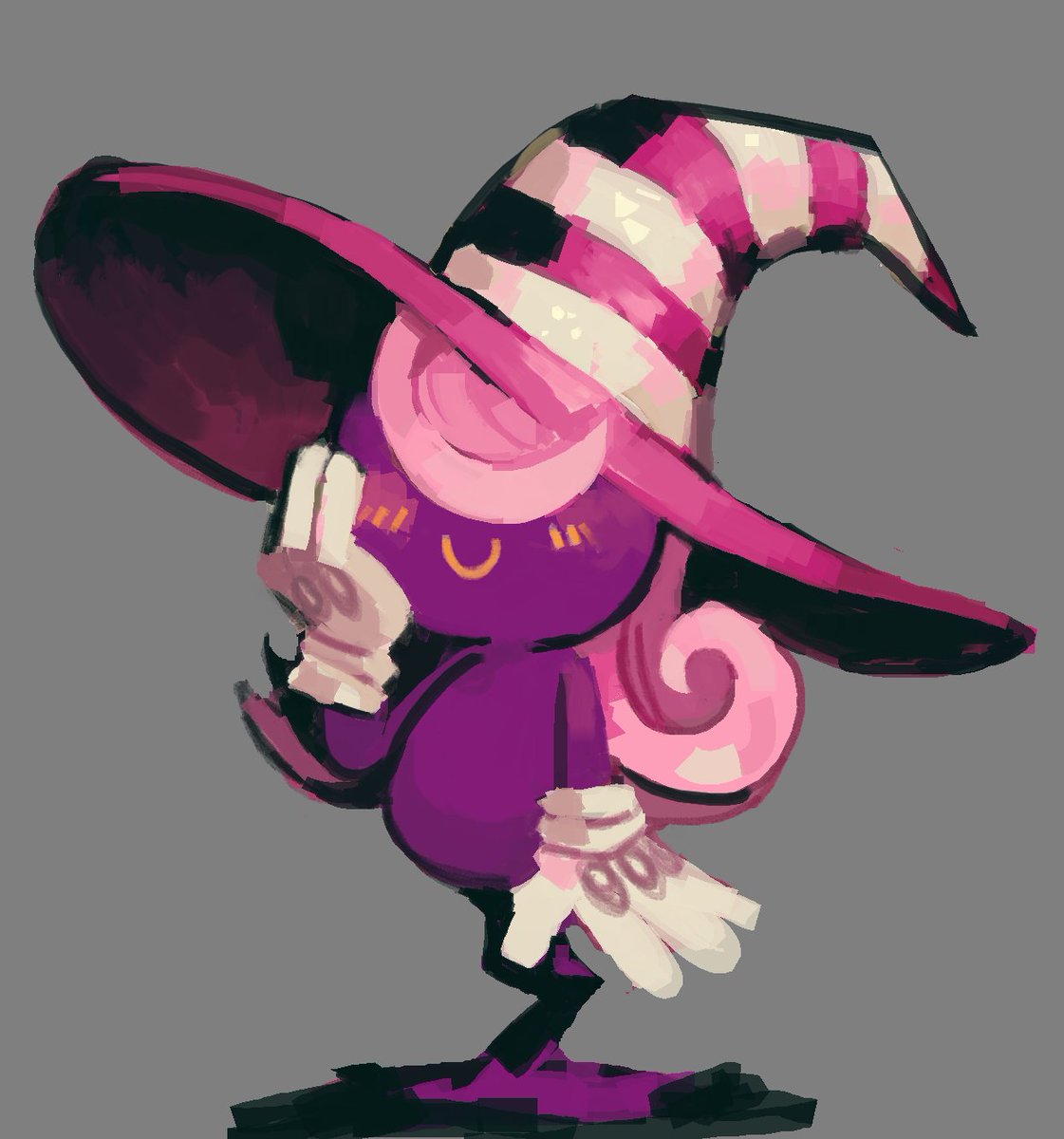 IxurCafe's tweet photo. Been playing ttyd again so here's a quick mspaint Vivian https://t.co/2itDrGsMTz