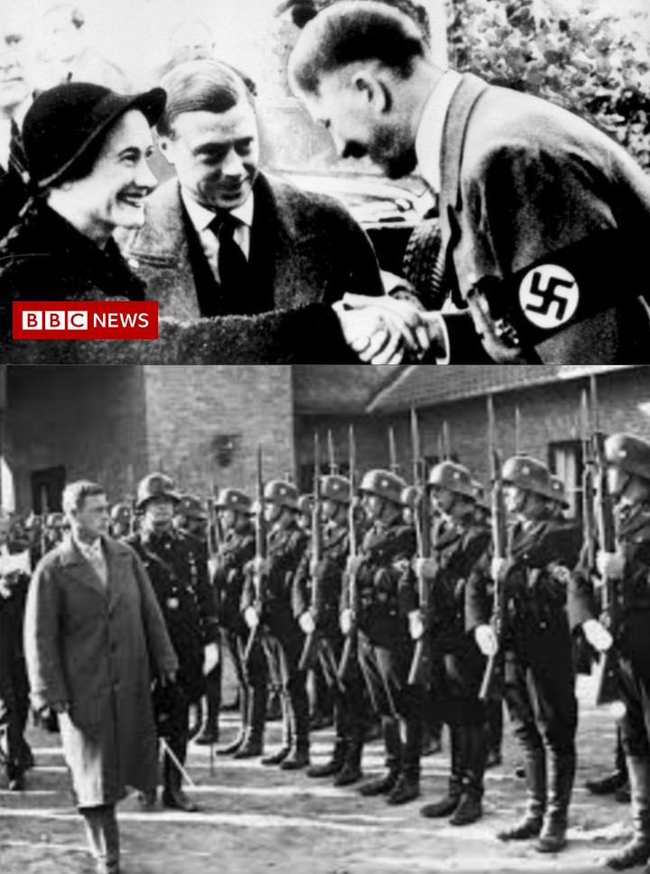 JozDire's tweet photo. Le Roi nazi anglais #EdwardVIII fût le Grand-Maître de l'ordre de la #RoseCroix d'Heredom > #Rosicrucian
Cet oncle qui enseignait comment bien faire le salut nazi à la Reine Elisabeth II
https://t.co/Ux3qok6Je3 https://t.co/zDdmKoM31I