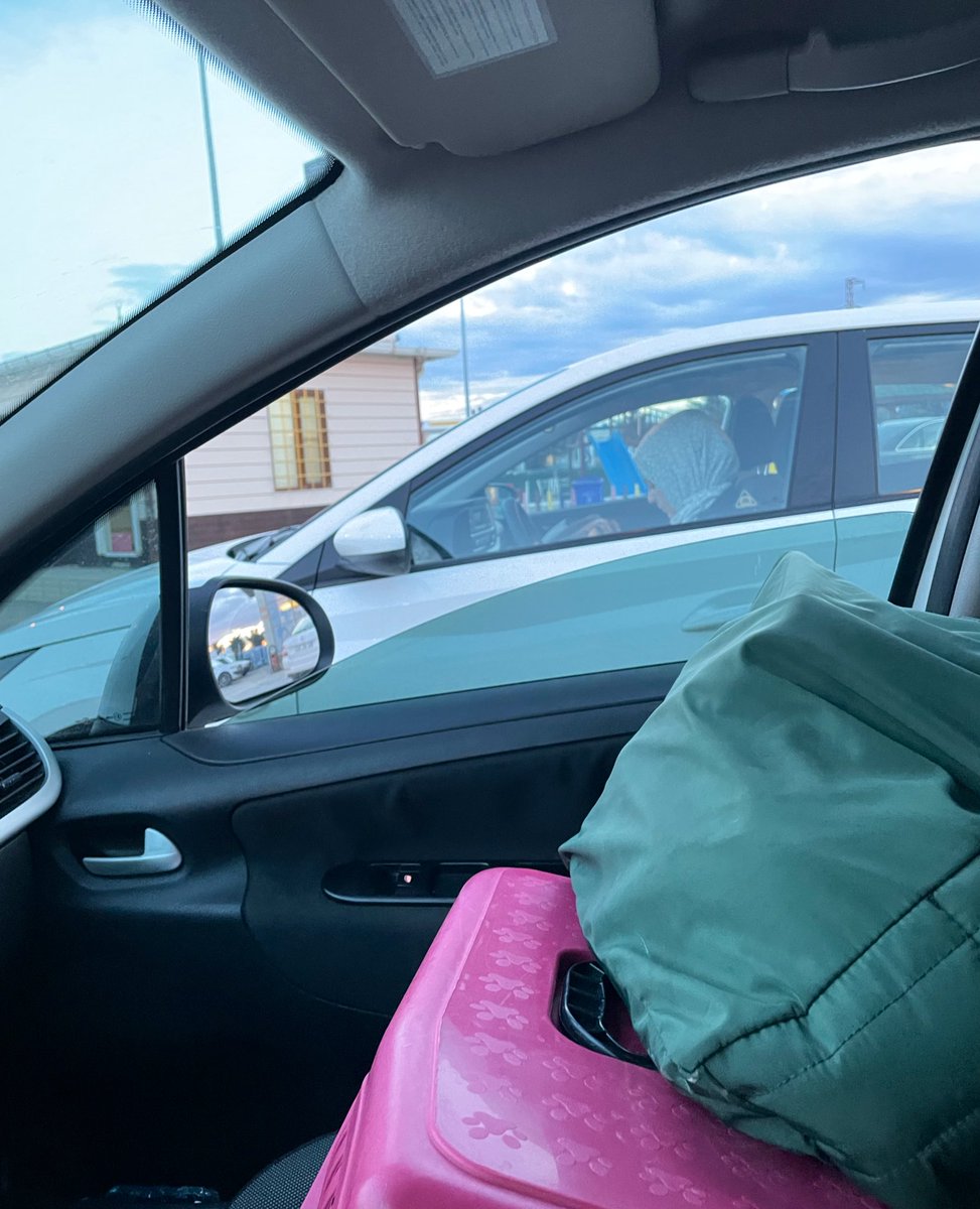 Kız kardeşlerin iki bebe ve bir kedi ile şehirler arası yolculuğundan 💙