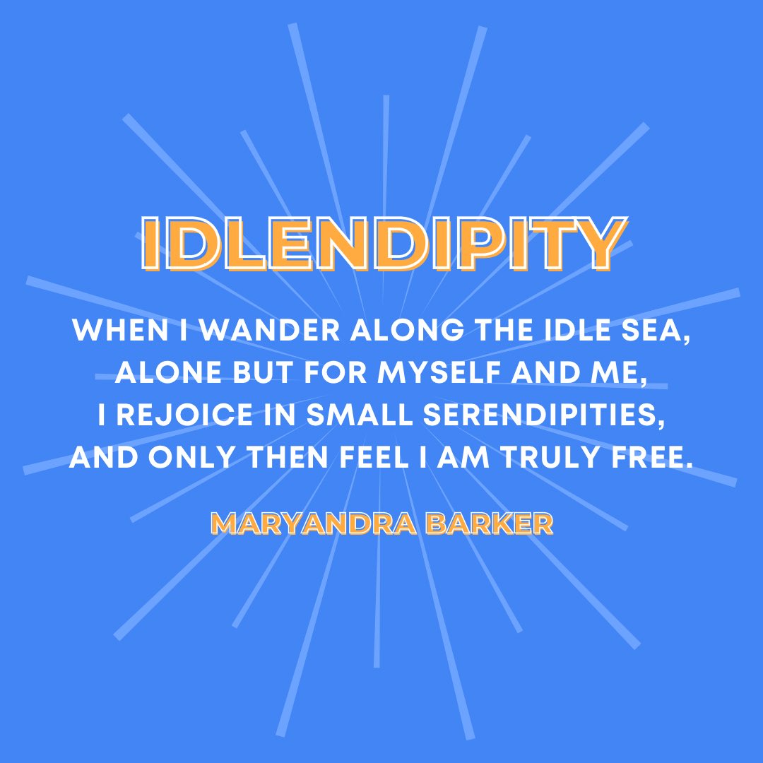 SimilyCo's tweet photo. Our #Poem of the Month right now is transporting me to the sea with a clear mind. Click here to read “Idlendipity” by Maryandra Barker on https://t.co/1voK0cU2RD: https://t.co/E7X41SYHTk #poetry #poetrycommunity #writerslift #WritingCommunity #wip #creativewriting #poemoftheday https://t.co/6TE1m3WA4e