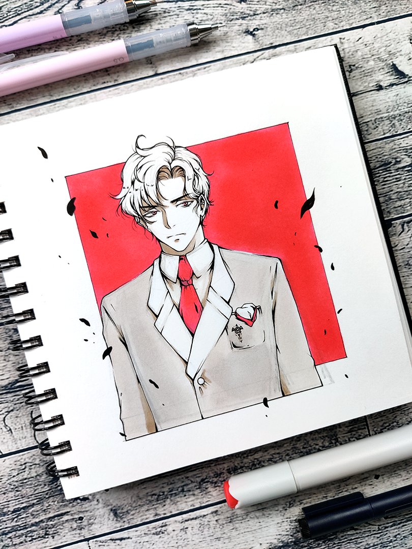 🤣 It's so weird for me to draw men!