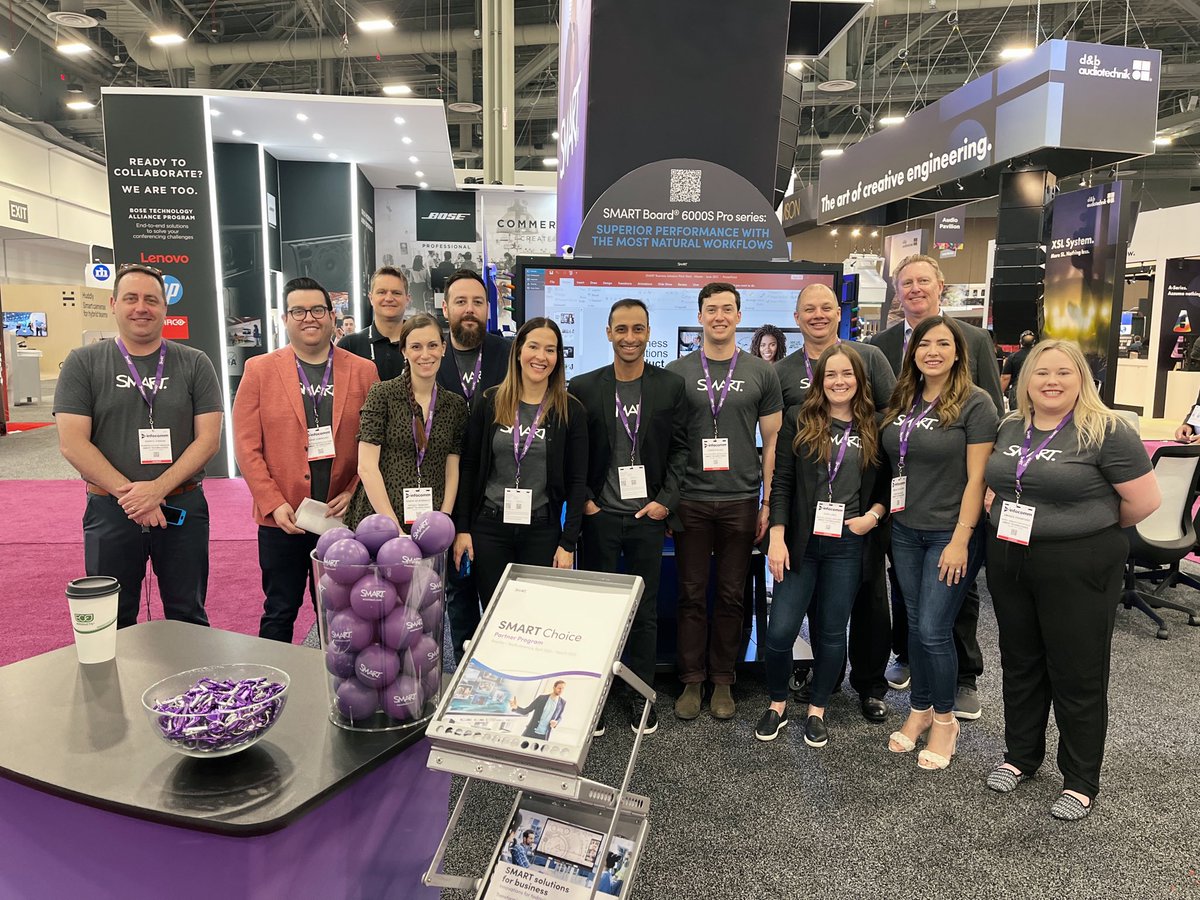 SMARTCollab's tweet image. We&apos;re here at #InfoComm22 at the @SMART_Tech Booth W2617 📣

Come say hi 👋 and see what is new! 

🔗 smarttech.com/infocomm

#SMARTforBusiness 
#InfoComm #AudioVisual @InfoComm  #AVTweeps  #Letstalkbusiness ⚪️