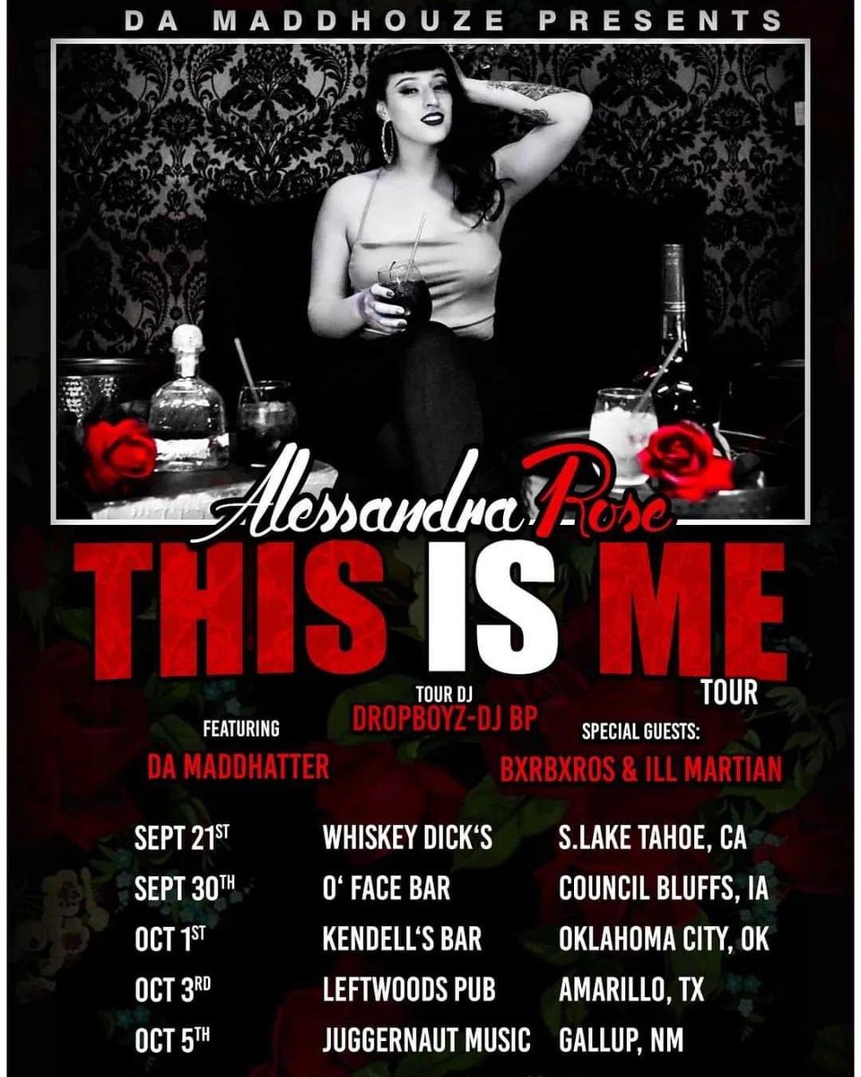 DaMaddHouze's tweet photo. We have a few more slots for local acts (All genres) to join us on stage at the following stops (see flyer).

Email us if you're from the area &amp; interested. 

NO PAY TO PLAY/FREE!

Booking@damaddhouze.com 

#DMHLabel #DMH #DaMaddHouze #ThisisMeTour #AreYouMADDYet #livemusic https://t.co/fl2KPkDru8