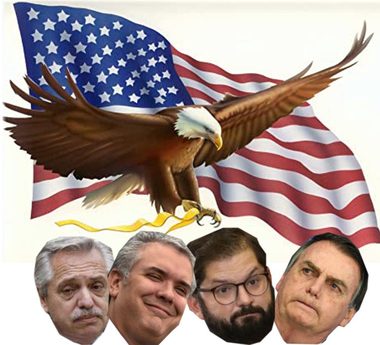 #CumbreSinAmericas 

El águila ya tiene a sus polluelos nuevos : Alberto Fernández y Gabriel Boric, los aguiluchos ríen, los socialdemócratas abrazados con los genocidas 😐

#CumbredelasAmericas 🏴‍☠️