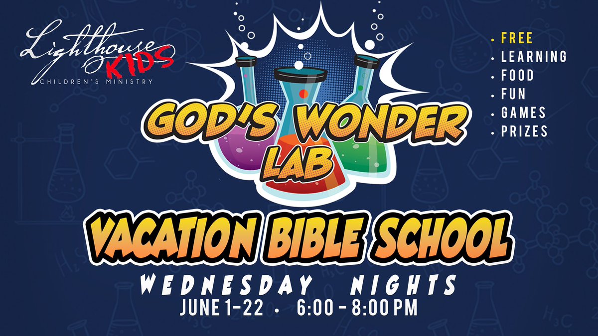 Lighthouse_Tab's tweet photo. VBS continues tonight. 

Information: 
When: Wednesday Nights June 1-22
Time: 6:00pm-8:00pm 
Ages: 3-11 Years Old 
Cost: Free
Where: Apostolic Lighthouse Tabernacle 
  3120 Lincoln Way E. 
  Massillon, OH 44646 https://t.co/Dscen0GitV