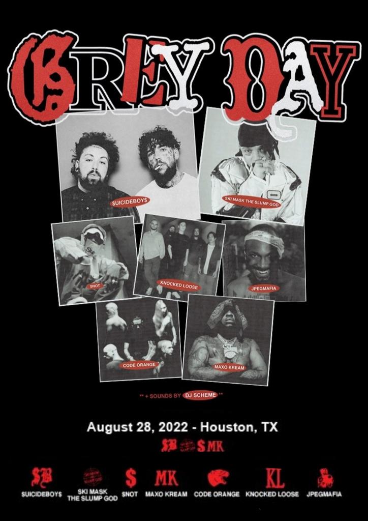 Alextho_'s tweet photo. @G59RECORDS @SUICIDEBOYS @knockedloose @jpegmafia @codeorangetoth @suicideLEOPARD @SuicideChrist Let's gooooo https://t.co/cv4fUFiOws