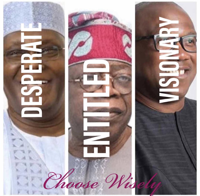 ChuksChurchill's tweet photo. Be wise....
Vote Peter obi Agbado first lady https://t.co/GUwTuLHXne