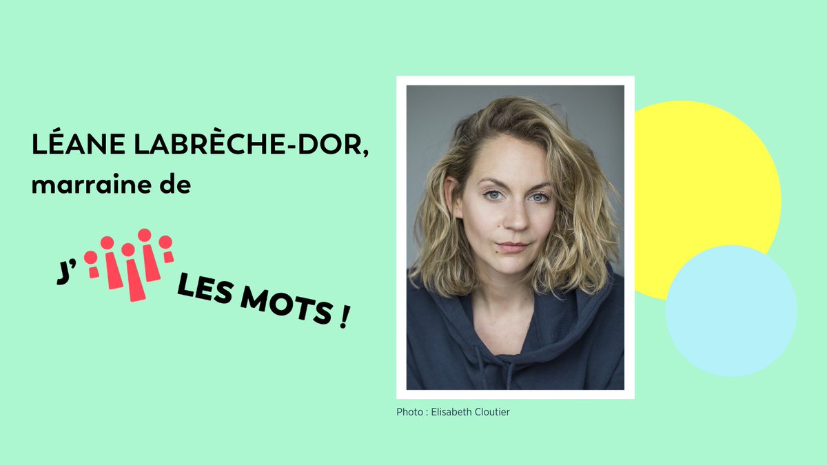 les_journees's tweet photo. Oui, oui! C’est bel et bien la comédienne et animatrice Léane Labrèche-Dor (@LeaneLDor) qui est la marraine officielle de la 5e édition de J’aime les mots, l’activité de création de mèmes pour les jeunes du secondaire! 💛🎉
https://t.co/5lIrsh5BJ6
#jmlesmots #jdelaculture https://t.co/nwXTZFsils
