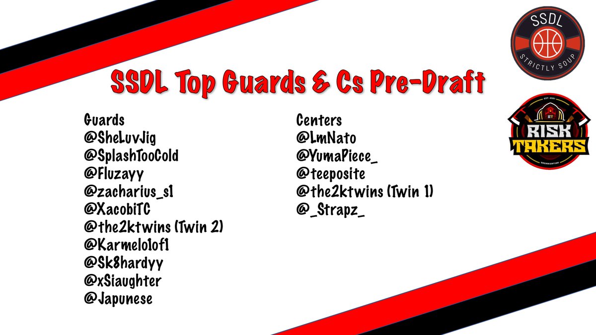 Strictly Soup Draft League tweet media