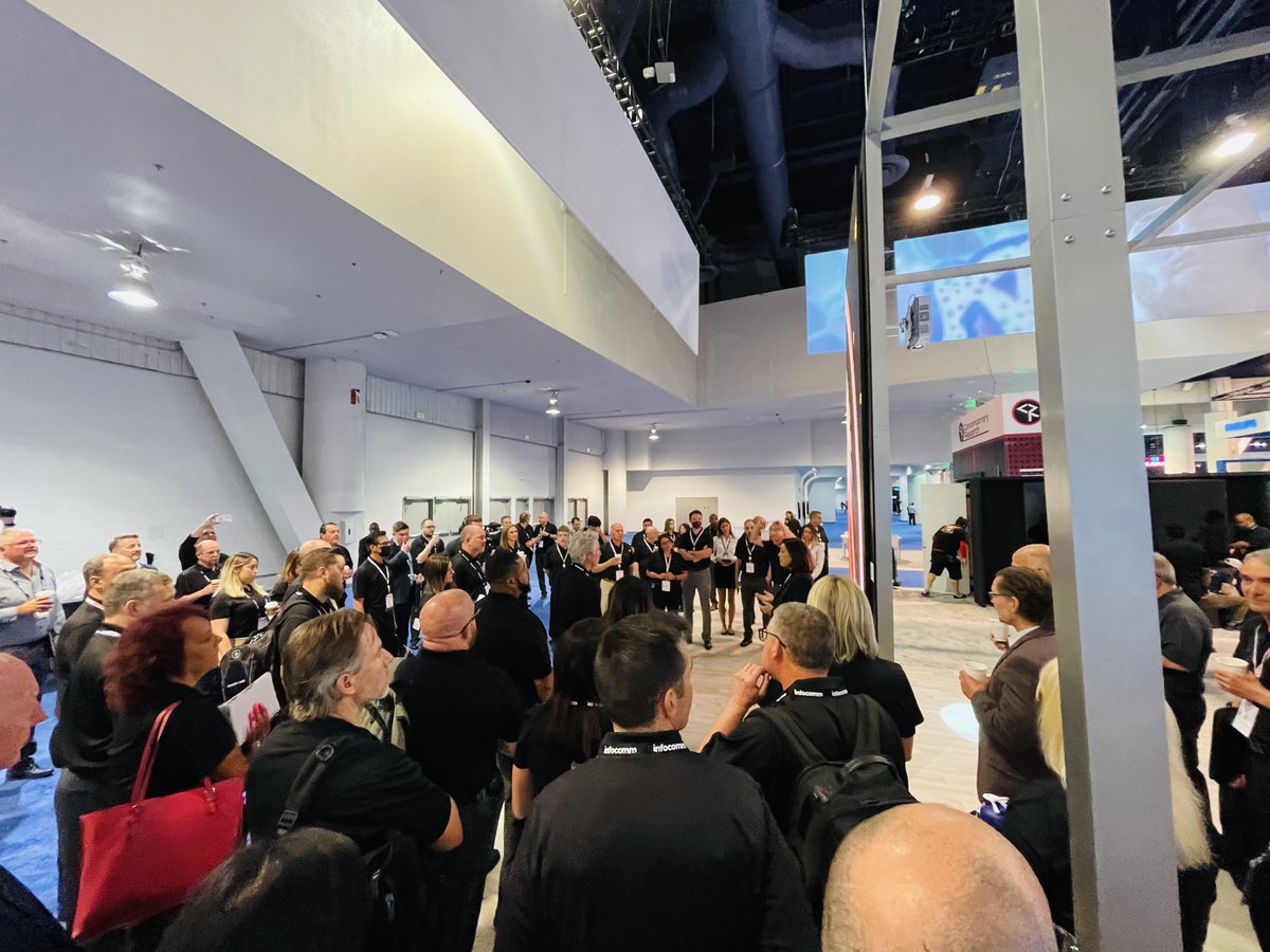 Sharp_Canada's tweet image. Ready, Steady, Go...Let the show begin in style
Infocomm 2022 is finally here and we can’t wait to see you. Join Sharp/NEC (#N2305 North Hall) June 8-10 to see the widest range of industry-leading display solutions. Learn more: bit.ly/3BKRR9e
#InfoComm22 #sharpcanada