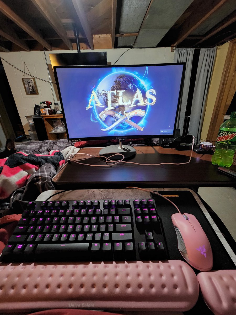 Yes!!! My hospital table came today and now I can game in bed with my monitor in front of me!