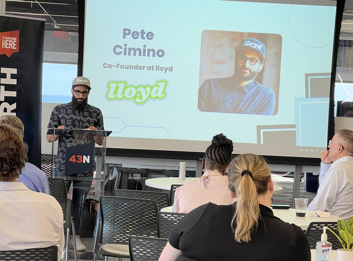 43North_'s tweet photo. More then just 🌮, Pete from @whereslloyd is schooling us on #Web3 https://t.co/jzKPt61XG1